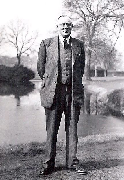 Douglas Gough at Lackford in February 1948